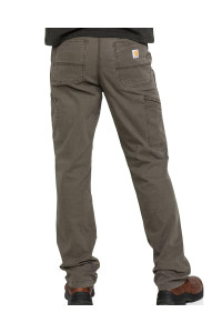 carhartt mens Rugged Flex Relaxed Fit Double-front Work Utility Pants, Tarmac, 30W x 30L US