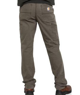 carhartt mens Rugged Flex Relaxed Fit Double-front Work Utility Pants, Tarmac, 30W x 30L US