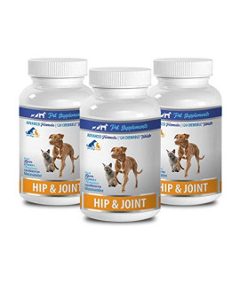 Joint Supplement for Dogs chews - PET Hip and Joint care - for Dogs and cats - Healthy choice - chewy Treat - chondroitin Dog Treats - 3 Bottle (360 chews)