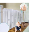 Adsoner Child Safety Net - 10ft L x 2.5ft H, Balcony, Patios and Railing Stairs Netting, Safe Rail Net for Kids/Pet/Toy, Sturdy Mesh Fabric Material (White)