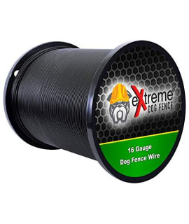 High Grade Dog Fence Wire - 1000 Feet of 16 Gauge High Tensile Electric Dog Fence Boundary Wire. Compatible with All Brands of Pet Containment Fence