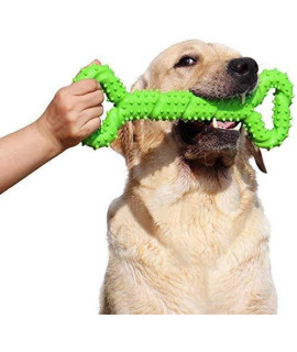 Durable Dog Chew Toys 13 Inch Bone Shape Extra Large Dog Toys with Convex Design Strong Tug Toy for Aggressive Chewers Medium and Large Dogs Tooth Cleaning