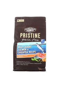 Castor & Pollux 2098002 4 lbs Salmon & Chickpea Pristine Grain Free Dry Dog Food - Case of 5
