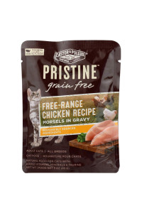 castor & Pollux 2097962 3 oz chicken Morsels grain Free cat Food - case of 2424