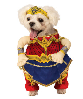 Rubies Dc comics Walking Wonder Woman Pet costume Large