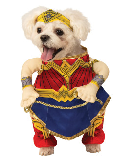 Rubies Dc comics Walking Wonder Woman Pet costume X-Large