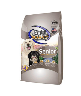 Nutrisource Senior Dog Food, 15Lb