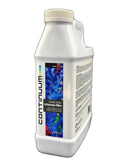 continuum Aquatics coral color Intense Mm timed release iron & mineral complex for intense coloration of corals in marine reef aquaria 2 Liter