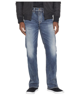 Silver Jeans co Mens craig Easy Fit Bootcut Jean, Medium Vintage Indigo, 33W x 30L