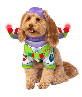 Rubie's Disney: Toy Story Pet Costume, Buzz Lightyear, Medium (200188_M)