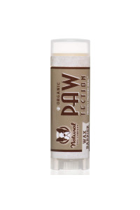 Natural Dog company PawTection Dog Paw Balm, Protects Paws from Hot Surfaces, Sand, Salt, & Snow, Organic, All Natural Ingredients (015 oz Trial Stick)