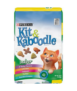 Purina Kit & Kaboodle Indoor Dry Cat Food, Indoor - 16 lb. Bag