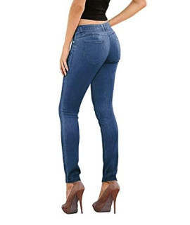 Hybrid company Womens Super comfy Stretch Skinny Jeans P37351SKX Medium was 18