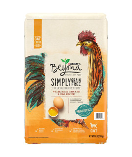 Purina Beyond Grain Free, Natural Dry Cat Food, Grain Free White Meat Chicken & Egg Recipe - 16 lb. Bag