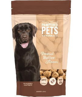 Pampered Pets USA Peanut Butter Dog Treats 5 lbs - Made in USA - Oven-Baked Soft and Delicious - No Wheat or corn