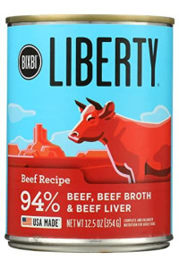 BIXBI PET, Dog Food Liberty Beef Recipe, 12.5 Ounce