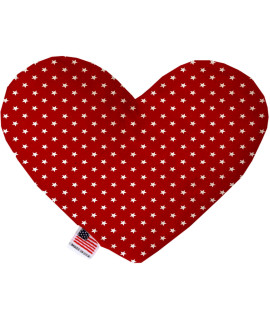 Mirage Pet Products Red Stars 8 inch Heart Dog Toy