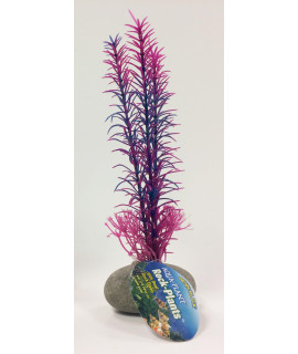 Penn-Plax Rock Aquarium Plant Style Assorted 8 in - PDS-030172095054