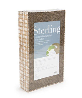 Sterling catnip Saturated corrugated cat Scratcher Jumbo-2 Pack
