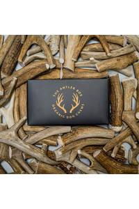 The Antler Box Premium Deer Antler Dog Chews (1 lb. Bulk Pack)-Long Lasting Organic Chewing Toys Sourced from Naturally Shed Antlers in The USA (Deer, Large (3 to 4 Antlers/lb.))
