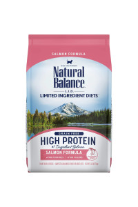 Natural Balance Limited Ingredient Diet Salmon High Protein Adult grain-Free Dry cat Food 5-lb Bag