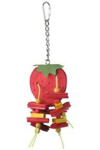 A&E cage company 52401759: Toy Hbk Strawberry Sm