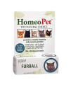 HomeoPet Feline Furball - Hairball Relief for Cats - Promotes Healthy Grooming and Digestive Support - All Natural Pet Supplements for Cats of All Ages - (15mL)