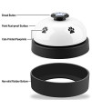 Comsmart Dog Training Bell, Set of 2 Dog Puppy Pet Potty Training Bells, Dog Cat Door Bell Tell Bell with Non-Skid Rubber Base