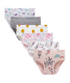 Sladatona Little Girls Soft Cotton Underwear Bring Cool, Breathable Comfort Experience Panty 6-7Y