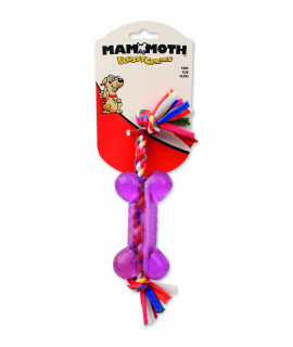 MAMN0 Mammoth cloth Rope with TPR Bone Toy Small