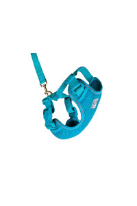 Rc Pet Products Adventure Kitty Harness cat Walking Harness Small Teal (53803015)