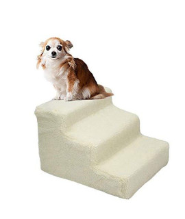 YOFIT Doggy Steps - Non-Slip 3 Steps Pet Stairs,Holds Up to 70 lbs