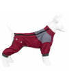 Dog Helios A Tail Runner Lightweight 4-Way-Stretch Breathable Full Bodied Performance Dog Track Suit X-Small Red
