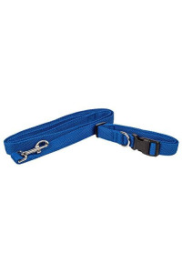 PetLife Aero Mesh 2-in-1 Dual Sided Comfortable and Breathable Adjustable Mesh Dog Leash-Collar, Small, Blue (CLSH14BLSM)