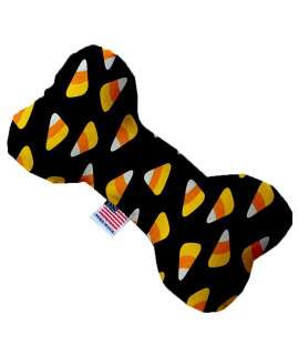 Mirage Pet Product Candy Corn 8 Inch Canvas Bone Dog Toy