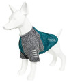 Pet Life Active Hybreed 4-Way Stretch Two-Toned Performance Dog T-Shirt, X-Large, Teal