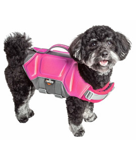 Dog Helios A Tidal guard Multi-Point Strategically-Stitched Waterproof Dog Life Jacket - Floating Safety Vest or Pet Life Jacket for Dogs