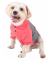 Pet Life ? Active 'Barko Pawlo' Stretchy Fitness and Yoga Dog T-Shirt - Dog Polo Featuring 4-Way Relax-Stretch and Quick Dry Technology - Performance and Reflective Pet T-Shirt Dog Clothes