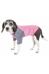 Pet Life A Active Hybreed 4-Way Stretch Two-Toned Performance Dog T-Shirt