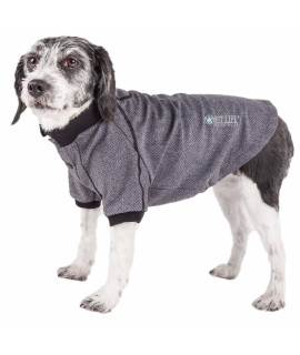 Pet Life ? Active 'Fur-Flexed' Fitness and Yoga Pet T-Shirt Dog Polo - Breathable Dog Shirt Featuring 4-Way Relax-Stretch, Reflection and Quick Dry Technology - Performance Dog Clothes
