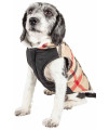 Pet Life ? 'Allegiance' Plaid Dog Coat - Insulated Plaid Dog Jacket with Reversible Sherpa - Winter Dog Clothes for Small Medium Large Dogs
