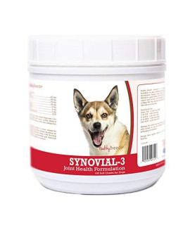 Healthy Breeds Synovial-3 Dog Hip & Joint Support Soft Chews for Norwegian Lundehund - OVER 200 BREEDS - Glucosamine MSM Omega & Vitamins Supplement - Cartilage Care - 120 Ct