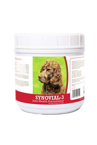 Healthy Breeds Synovial-3 Dog Hip & Joint Support Soft Chews for Boykin Spaniel - OVER 200 BREEDS - Glucosamine MSM Omega & Vitamins Supplement - Cartilage Care - 120 Ct