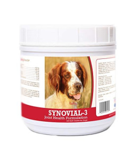 Healthy Breeds Synovial-3 Dog Hip & Joint Support Soft Chews for Irish Red and White Setter - OVER 200 BREEDS - Glucosamine MSM Omega & Vitamins Supplement - Cartilage Care - 120 Ct