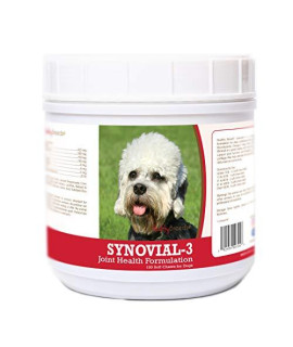 Healthy Breeds Synovial-3 Dog Hip & Joint Support Soft Chews for Dandie Dinmont Terrier - OVER 200 BREEDS - Glucosamine MSM Omega & Vitamins Supplement - Cartilage Care - 120 Ct