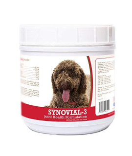 Healthy Breeds Synovial-3 Dog Hip & Joint Support Soft Chews for Spanish Water Dog - OVER 200 BREEDS - Glucosamine MSM Omega & Vitamins Supplement - Cartilage Care - 120 Ct