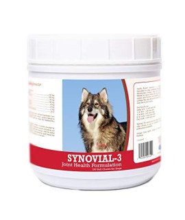 Healthy Breeds Synovial-3 Dog Hip & Joint Support Soft Chews for Utonagan - OVER 200 BREEDS - Glucosamine MSM Omega & Vitamins Supplement - Cartilage Care - 120 Ct