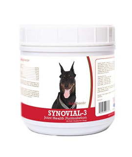 Healthy Breeds Synovial-3 Dog Hip & Joint Support Soft Chews for Beauceron - OVER 200 BREEDS - Glucosamine MSM Omega & Vitamins Supplement - Cartilage Care - 120 Ct