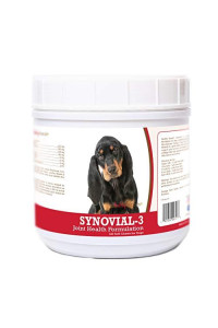 Healthy Breeds Synovial-3 Dog Hip & Joint Support Soft Chews for Black and Tan Coonhound - OVER 200 BREEDS - Glucosamine MSM Omega & Vitamins Supplement - Cartilage Care - 120 Ct