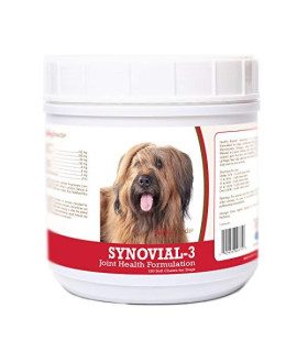 Healthy Breeds Synovial-3 Dog Hip & Joint Support Soft Chews for Briard - OVER 200 BREEDS - Glucosamine MSM Omega & Vitamins Supplement - Cartilage Care - 120 Ct